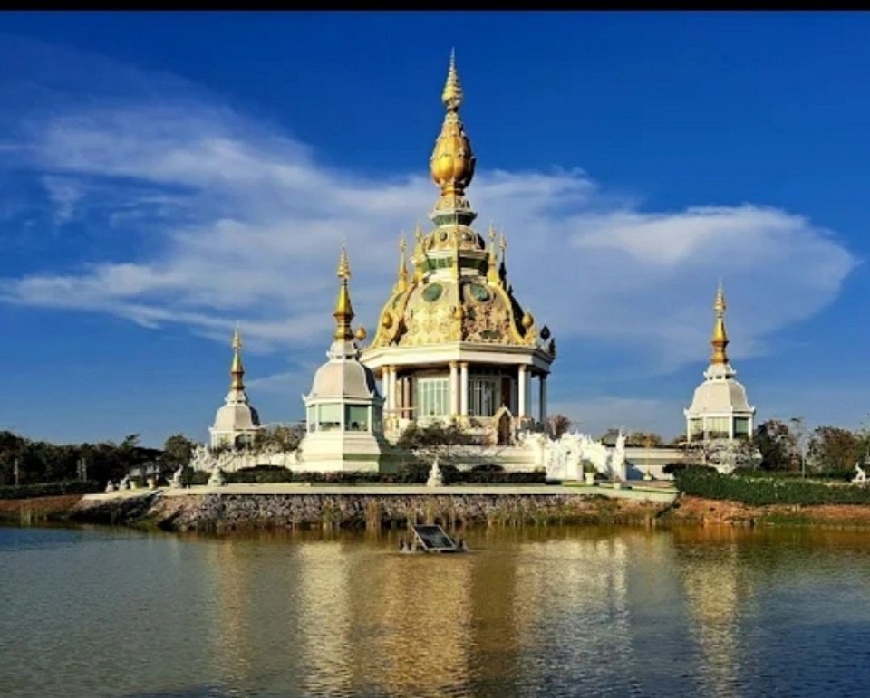 วัดทุ่งเศรษฐี วัดสวย ขอนแก่น ดินแดนสามโลก พร้อมศิลปะแฝงปริศนาธรรม